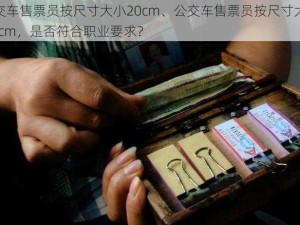 公交车售票员按尺寸大小20cm、公交车售票员按尺寸大小 20cm，是否符合职业要求？