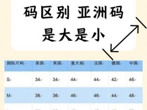 亚洲码与欧洲码一二三区别、亚洲码与欧洲码一二三的区别是什么？