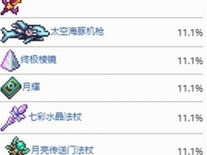 泰拉瑞亚月球领主掉落物品详解：月总掉落物的神秘宝藏与独特装备概述