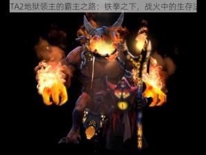 DOTA2地狱领主的霸主之路：铁拳之下，战火中的生存法则