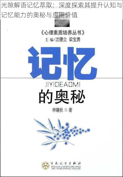 光隙解语记忆萃取：深度探索其提升认知与记忆能力的奥秘与应用价值