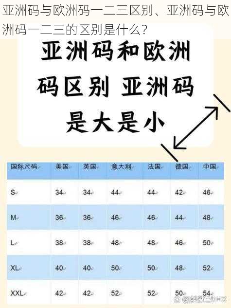 亚洲码与欧洲码一二三区别、亚洲码与欧洲码一二三的区别是什么？