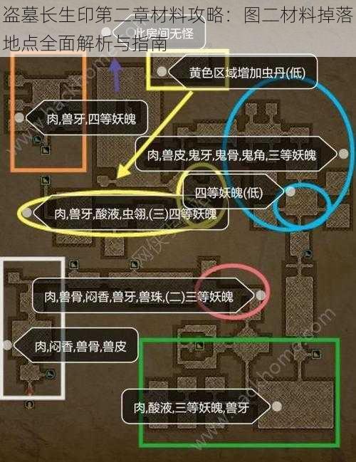 盗墓长生印第二章材料攻略：图二材料掉落地点全面解析与指南