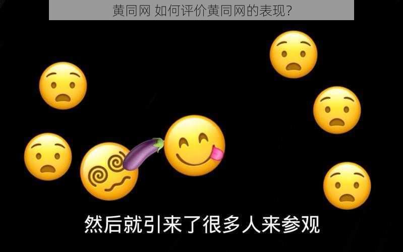 黄同网 如何评价黄同网的表现？