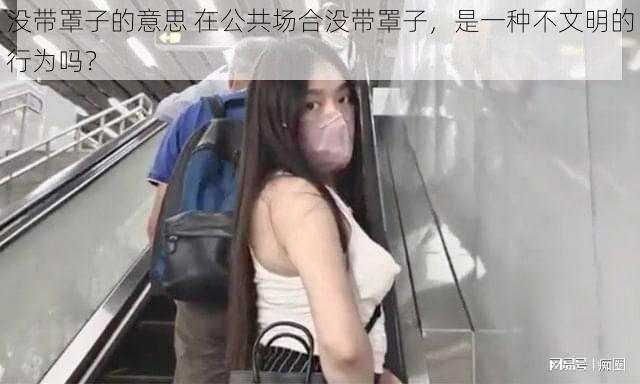 没带罩子的意思 在公共场合没带罩子，是一种不文明的行为吗？