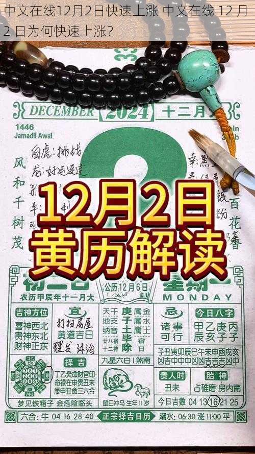 中文在线12月2日快速上涨 中文在线 12 月 2 日为何快速上涨？