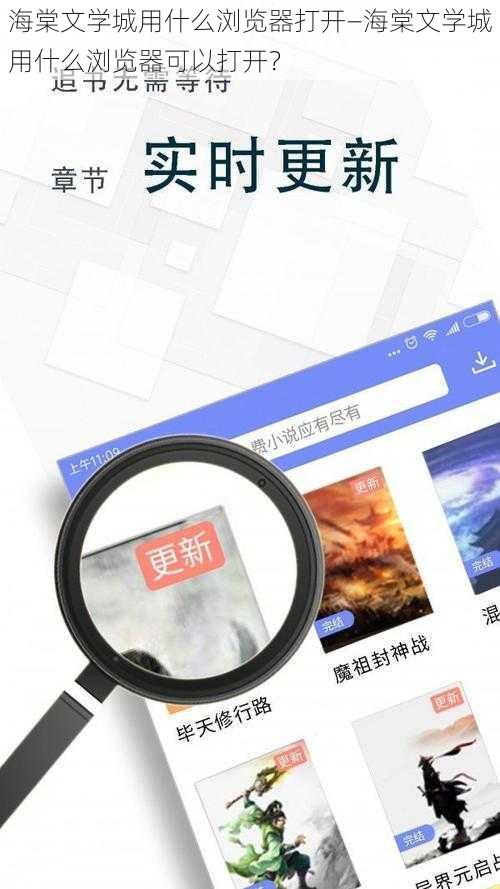 海棠文学城用什么浏览器打开—海棠文学城用什么浏览器可以打开？