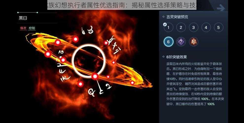 龙族幻想执行者属性优选指南：揭秘属性选择策略与技巧