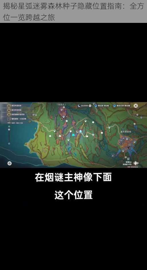 揭秘星弧迷雾森林种子隐藏位置指南：全方位一览跨越之旅