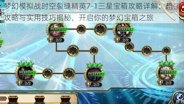 梦幻模拟战时空裂缝精英7-1三星宝箱攻略详解：超强攻略与实用技巧揭秘，开启你的梦幻宝箱之旅